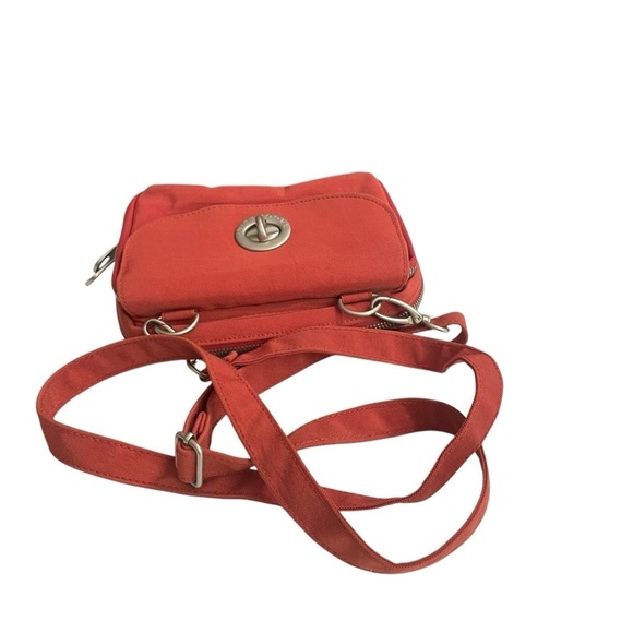 Baggallini crossbody Red with Orange interior - Picture 8 of 14